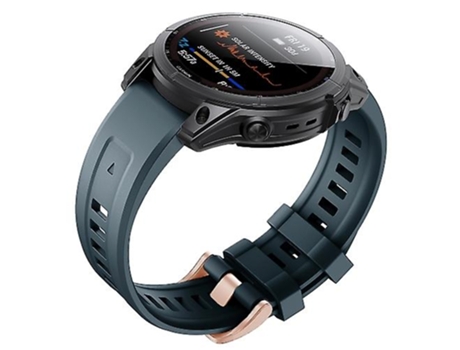 Correa Smartwatch Para Garmin Fenix 7S Silicona Pulsera Hebilla Oro Rosa Azul Marino VENISYMLIS
