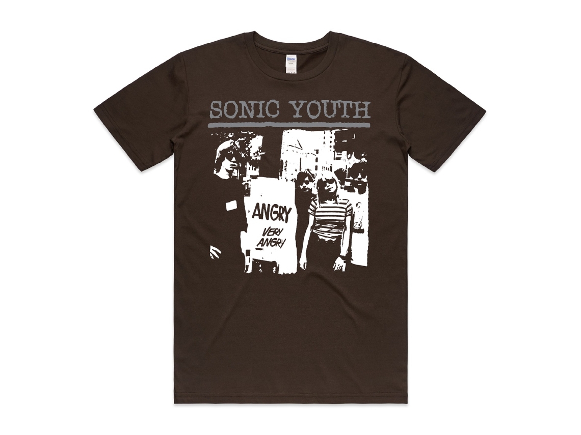Sonic Youth Angry T-shirt Rockinstone Unisex Adults Best Sellers Size:s