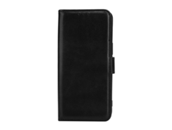 Capa De Couro Anti-impacto Com Slot Para Cartões Para Iphone 12pro Max Preta