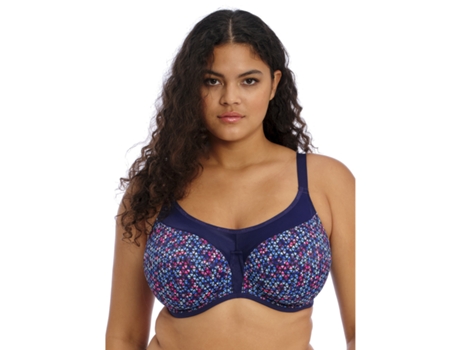 Sujetador de Mujer ELOMI Aros Energise Azul (90 m)