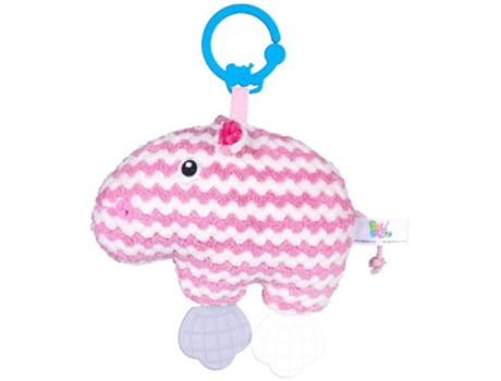 Muñeco Colgante BALI BAZOO Actividad Rinoceronte Rosa (Edad Mínima Recomendada: 0 meses)