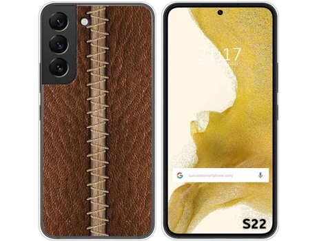 Carcasa Samsung Galaxy S22 5G TUMUNDOSMARTPHONE Dibujos Cuero 01 Multicolor