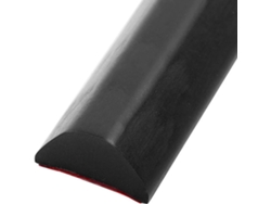 Umbral de ducha Barrera de agua Protección negra 100cm Negro Jortmrd