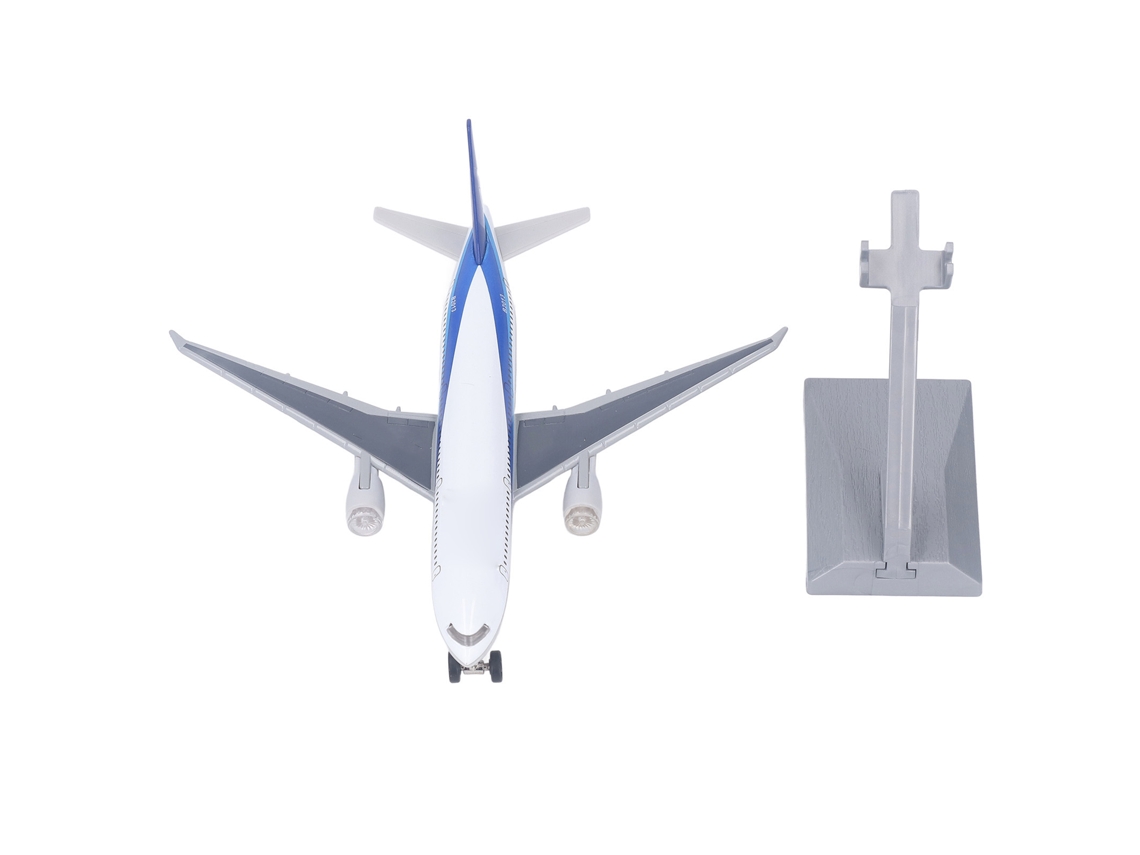 Avión De Juguete Con Sonido Y Luz, Modelo De Avión De Pasajeros Simulado, Decorativo, Blanco.