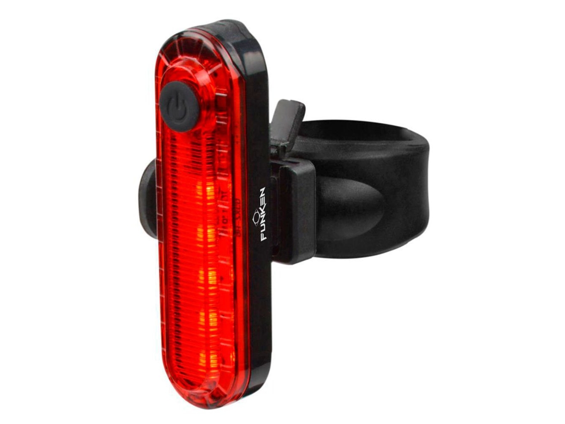 Luz Traseira 5X Led Cob 330Mah Li-Poly Integrated Preto 60 Lumensfunken