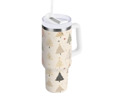 Árbol Navidad Vaso Botella Taza Acero Inoxidable - Vaso Térmico Portátil
