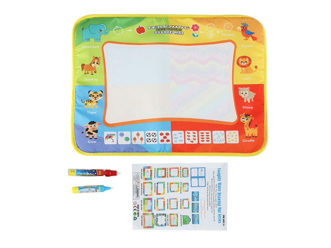 2026yncm--tapete De Dibujo Con Agua Para Bebés Y Niños Con 2 Lápices Juguetes Educativos Reutilizables Regalo Colorido