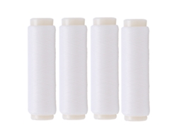 2026rebe-4pcs Hilo De Goma Nylon Invisible 100/200m Elástico Alto Accesorio De Pesca Número 3