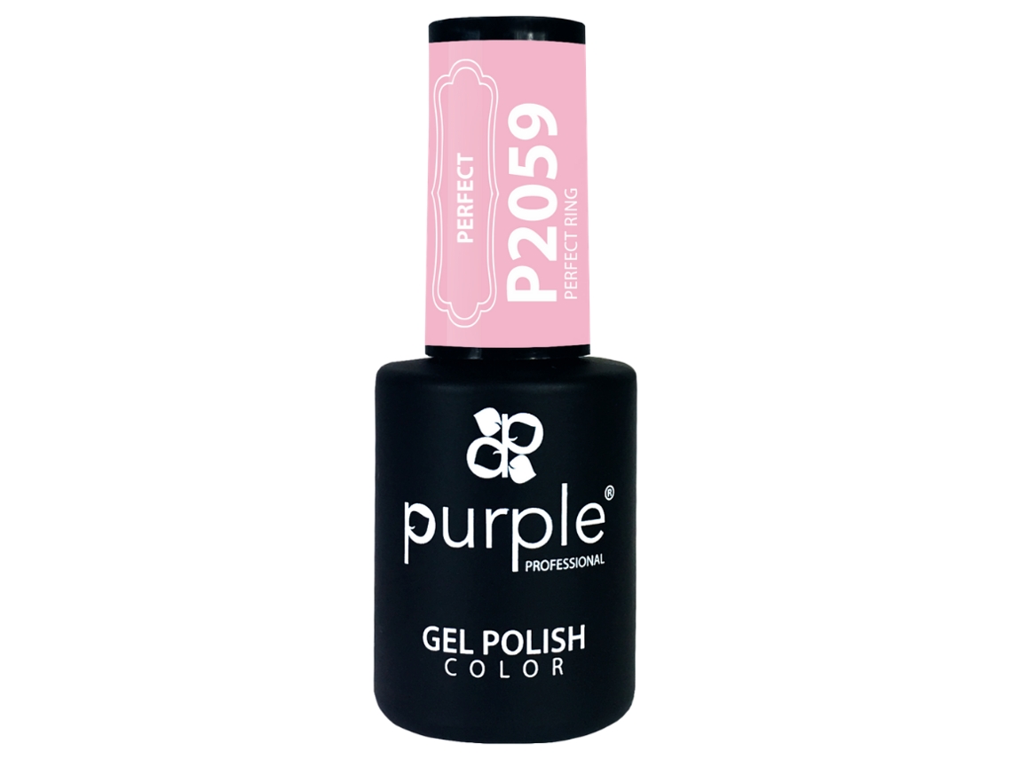 Esmalte de uñas en gel color 2059 10 ml morado profesional
