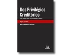 Libro Dos Privilégios Creditórios de Miguel Lucas Pires