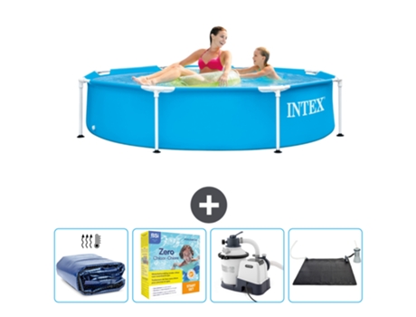 Piscina Tubular INTEX 28205NP-CB69 (1828 L - 244x51cm)