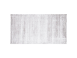 Alfombra de pelo corto BELIANI Gesi ii de Viscosa Gris 80x150