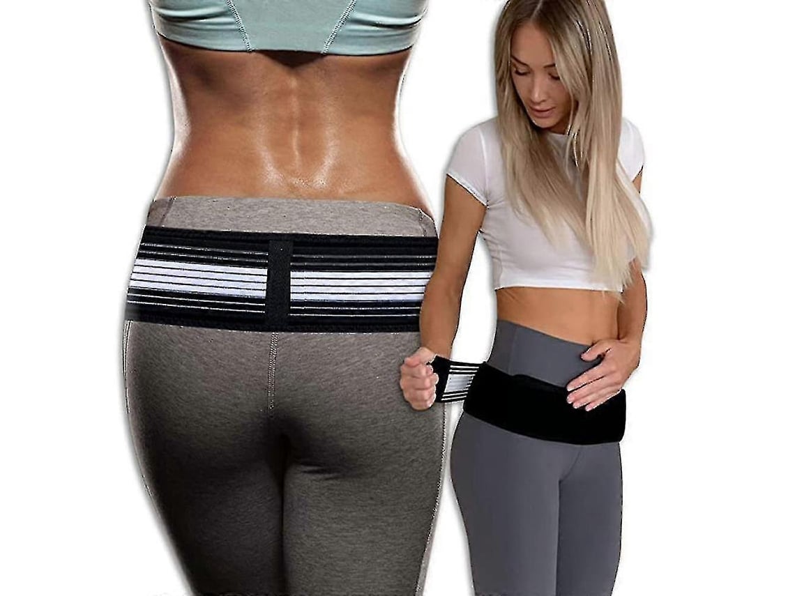 Rebe-cinturón De Soporte Para Cadera Y Espalda Baja - Refuerzo Pélvico Para Alivio De Dolor Lumbar, Caderas Y Ciática - Unisex