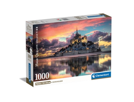 Puzzle rompecabezas CLEMENTONI Edifícios (10 anos - 1000 unidades)