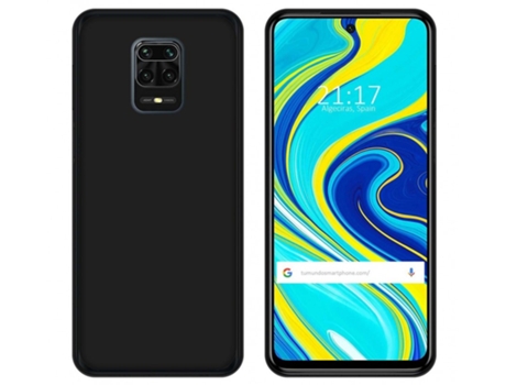 Carcasa Xiaomi Redmi Note 9S / Note 9 Pro TUMUNDOSMARTPHONE Silicona Negro
