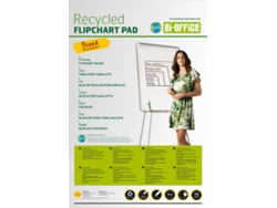 Bloc de Papel para Flipchart BI-OFFICE FL0311803 (65x98cm)
