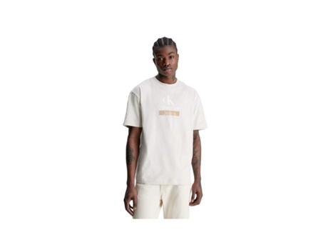 Camiseta CALVIN KLEIN (XS - Blanco)