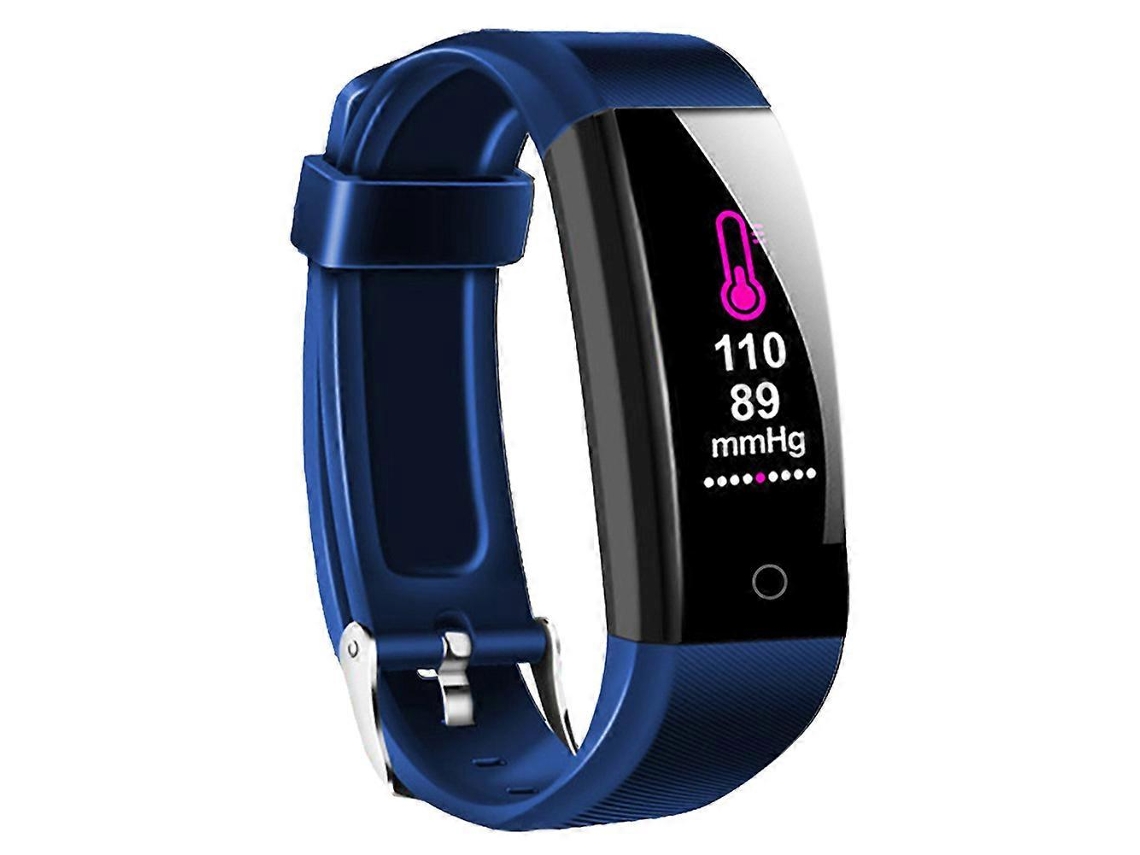 Pulsera inteligente W6 con contador de pasos saludable, reloj deportivo multifuncional, monitor de frecuencia cardíaca inteligente, bicicleta eléctrica Blue Ly