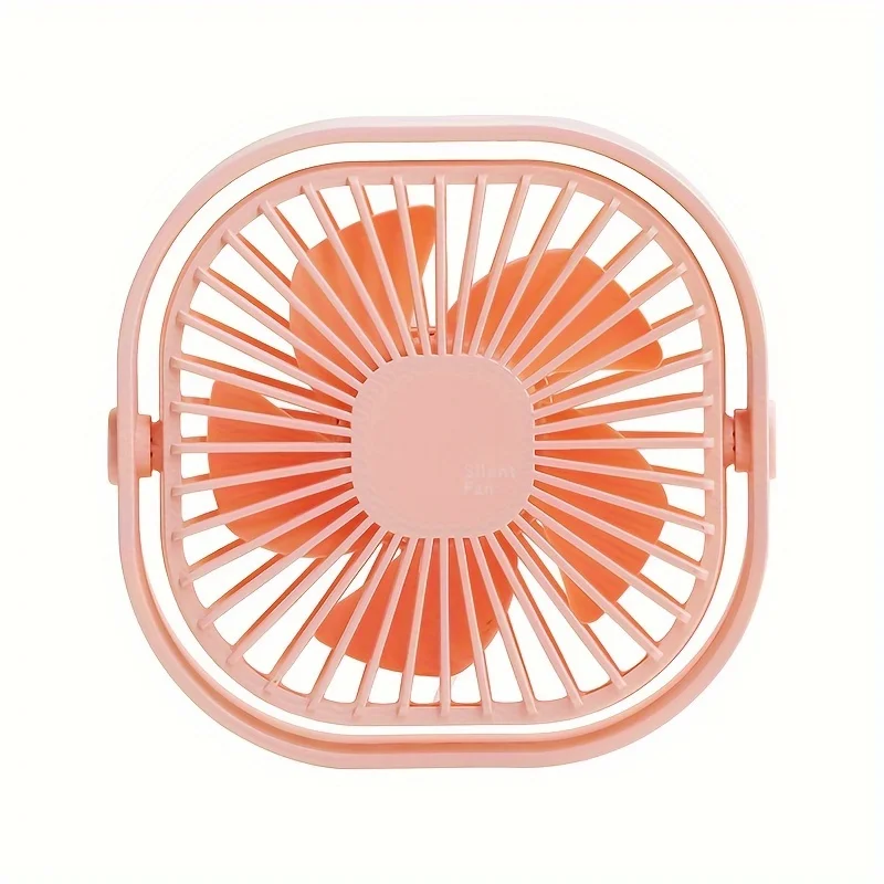 Ventilador de escritorio MDUG ultrasilencioso, 3 velocidades, rotación de 360°.