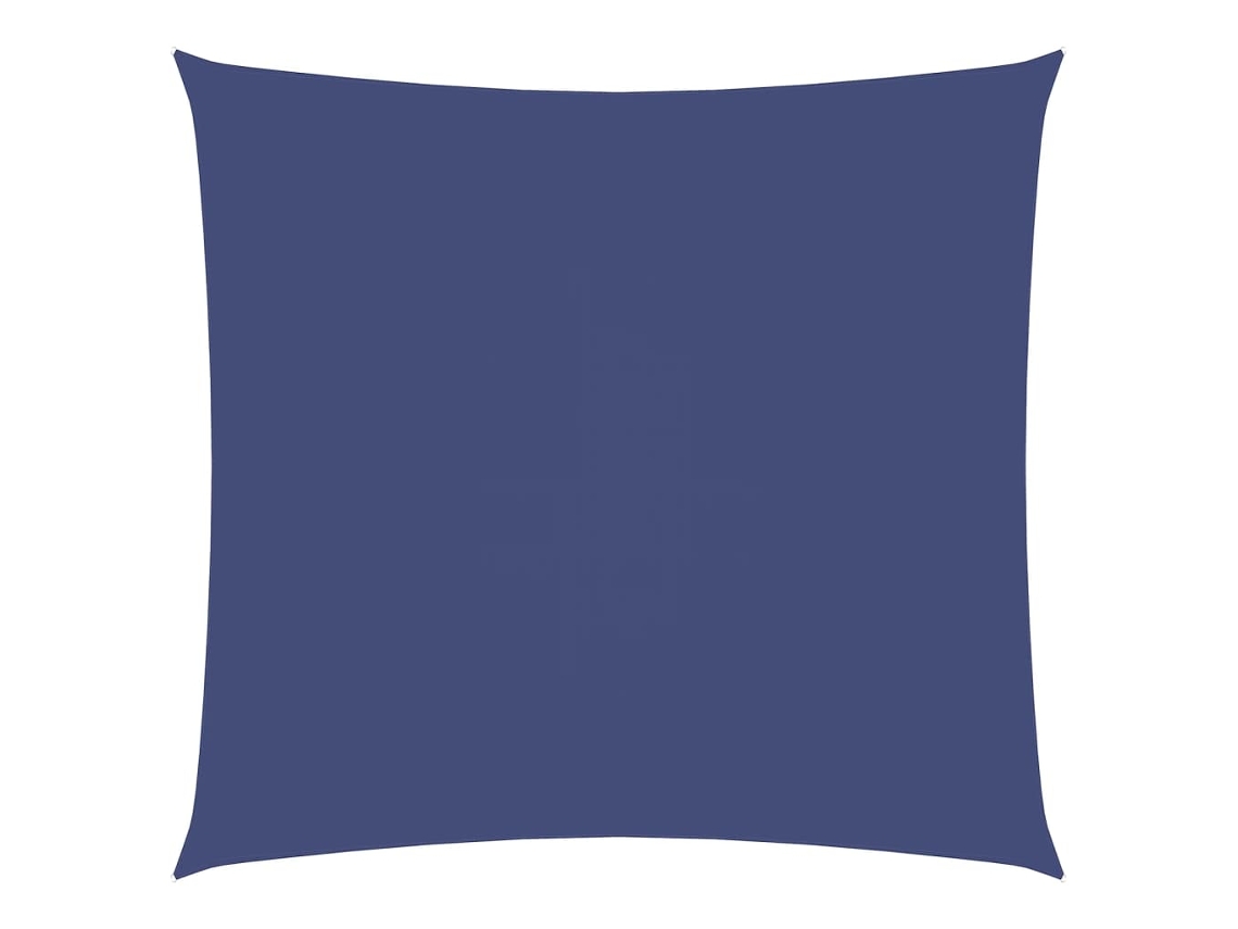 Maison Exclusive - Toldo De Vela Cuadrado Tela Oxford Azul 7x7 M