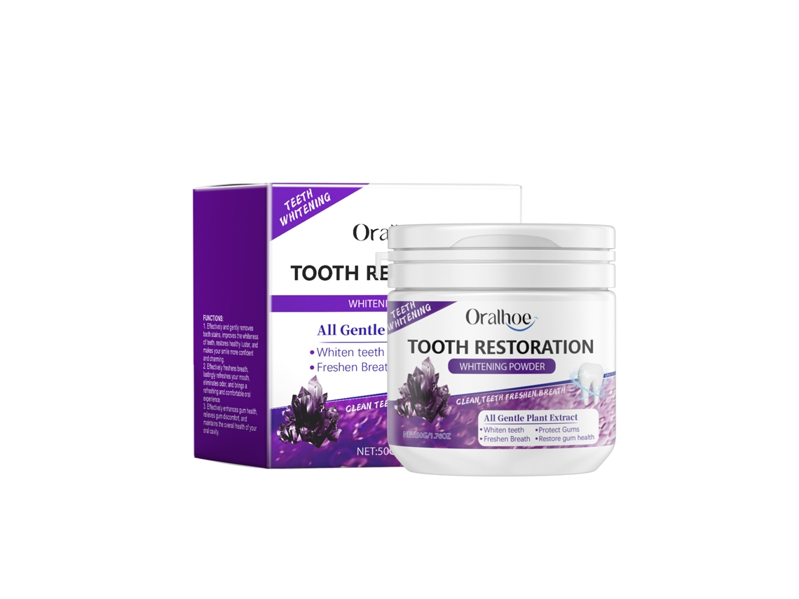 Polvo blanqueador dental morado - Worten