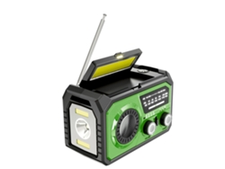 Radio De Emergencia Con Manivela Y Alimentación Solar, 16000 Mah, Noaa, Am/fm, Radio Meteorológica Portátil.