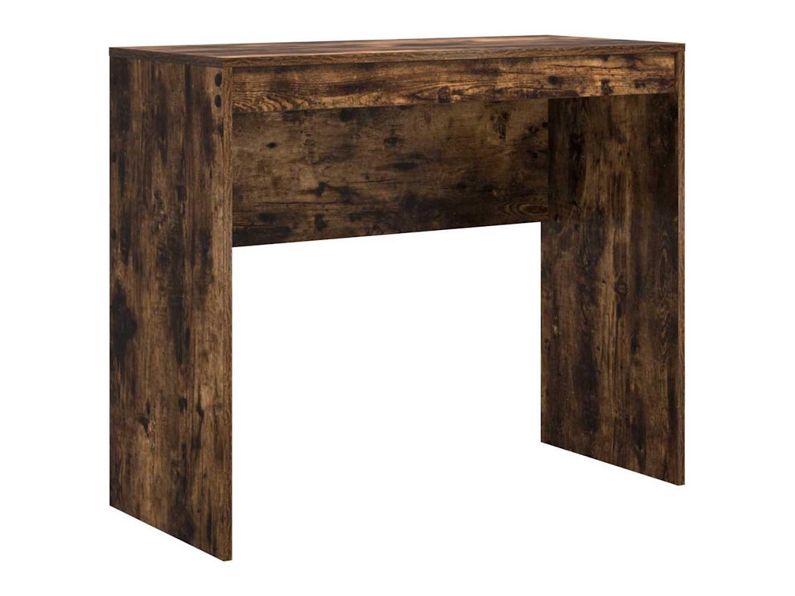 Escritorio | Escritorio secreter de roble ahumado 90 x 40 x 76 cm