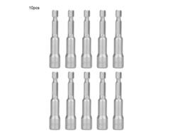 10 Llaves De Vaso Magnéticas De Acero Inoxidable Con Sistema De Ajuste De Tuercas Neumáticas Para Diversos Usos.
