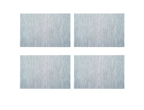 Tapete Aislante Para Mesa - Gris Plateado De Alta Calidad JEIIBRZUI