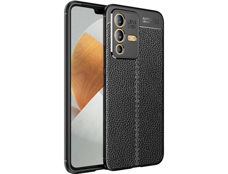Carcasa Vivo V23 5G Rugged Leather Negro