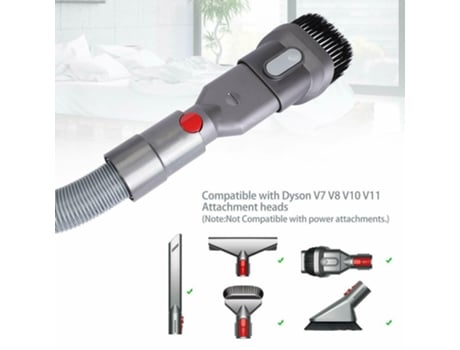 Tubo de extensión adecuado para Dyson V8 V7 V10, accesorios para aspiradoras, tubo de vacío alargado, herramientas de Robot T para el hogar