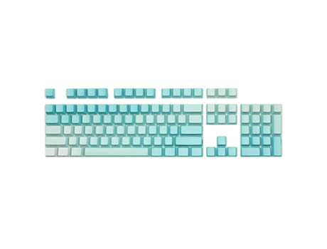 104 teclas Tapas de teclas Perfil OEM Ergonómico Resistente al desgaste Reemplazo a prueba de aceite PBT Gradient Rainbow Teclado mecánico Teclas p...