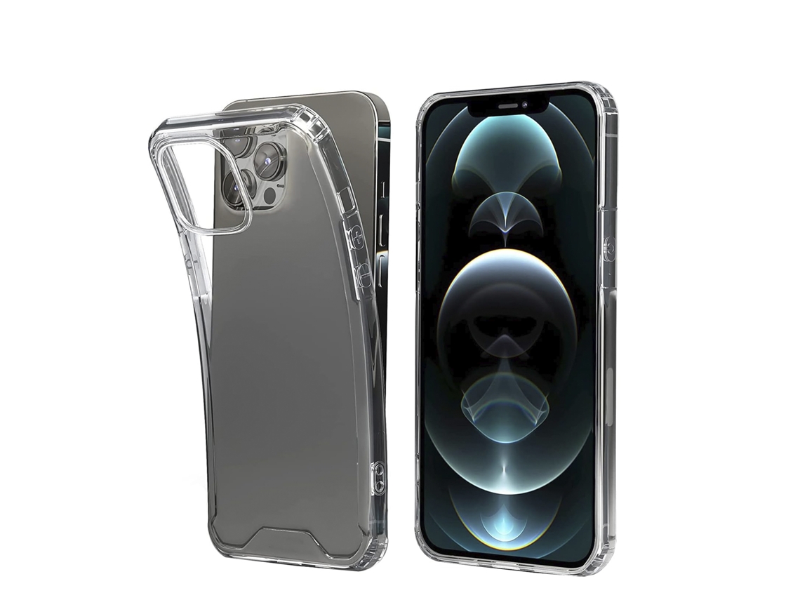 Carcasa Transparente Armour Antichoque Con Bordes Reforzados Para Iphone 12 Pro Max