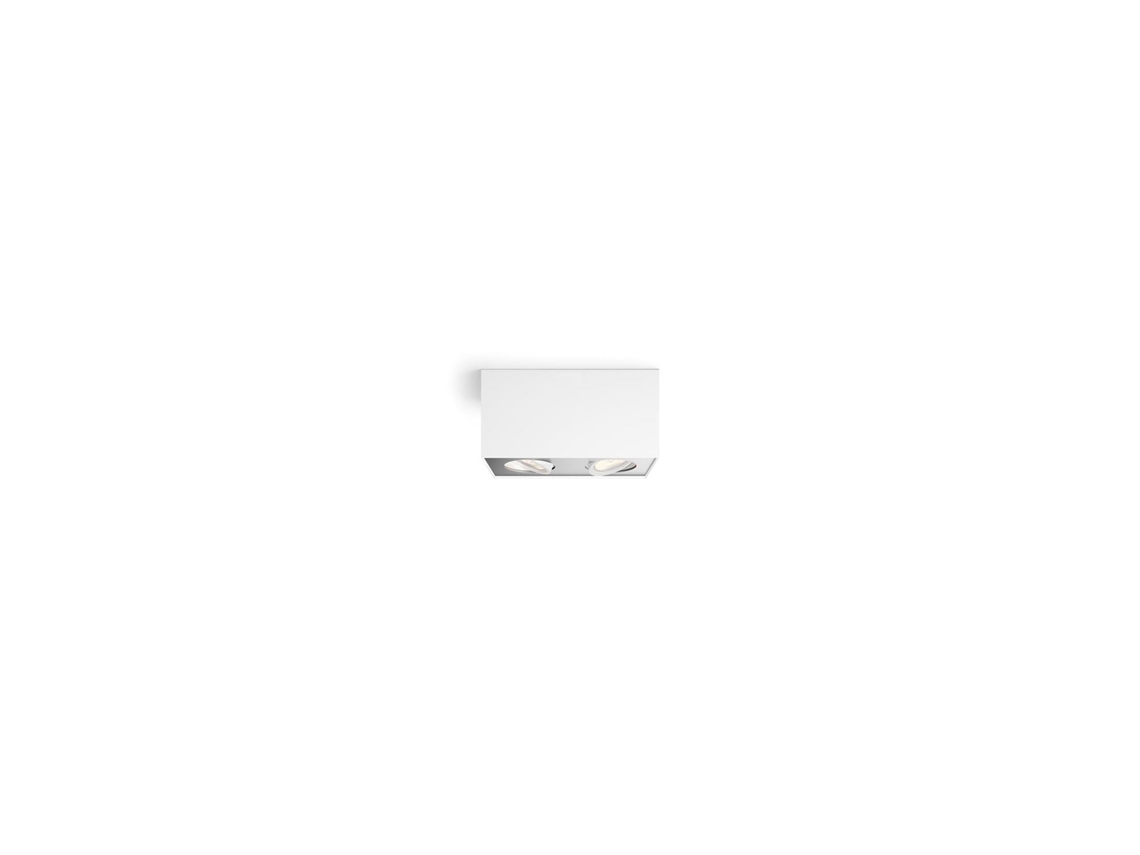 Aplique LED Doble Warmglow 9W Philips Box Blanco LEDKIA
