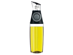 Botella dispensadora de aceite de oliva, pulverizador para aceite de oliva y vinagre, vidrio transparente y recargable.