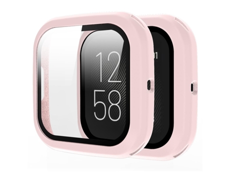 Funda de Vidrio Templado para Fitbit Versa 2 INF - rosa