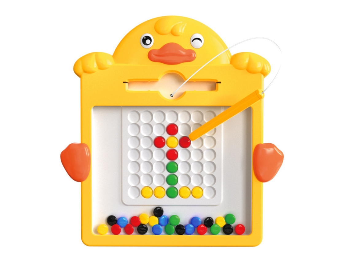 Ats-pizarra Magnética Con Bolas Y Lápiz Patso Bonito Tablero De Rompecabezas Colorido Juguete Educatsivo Innovador Para Niños
