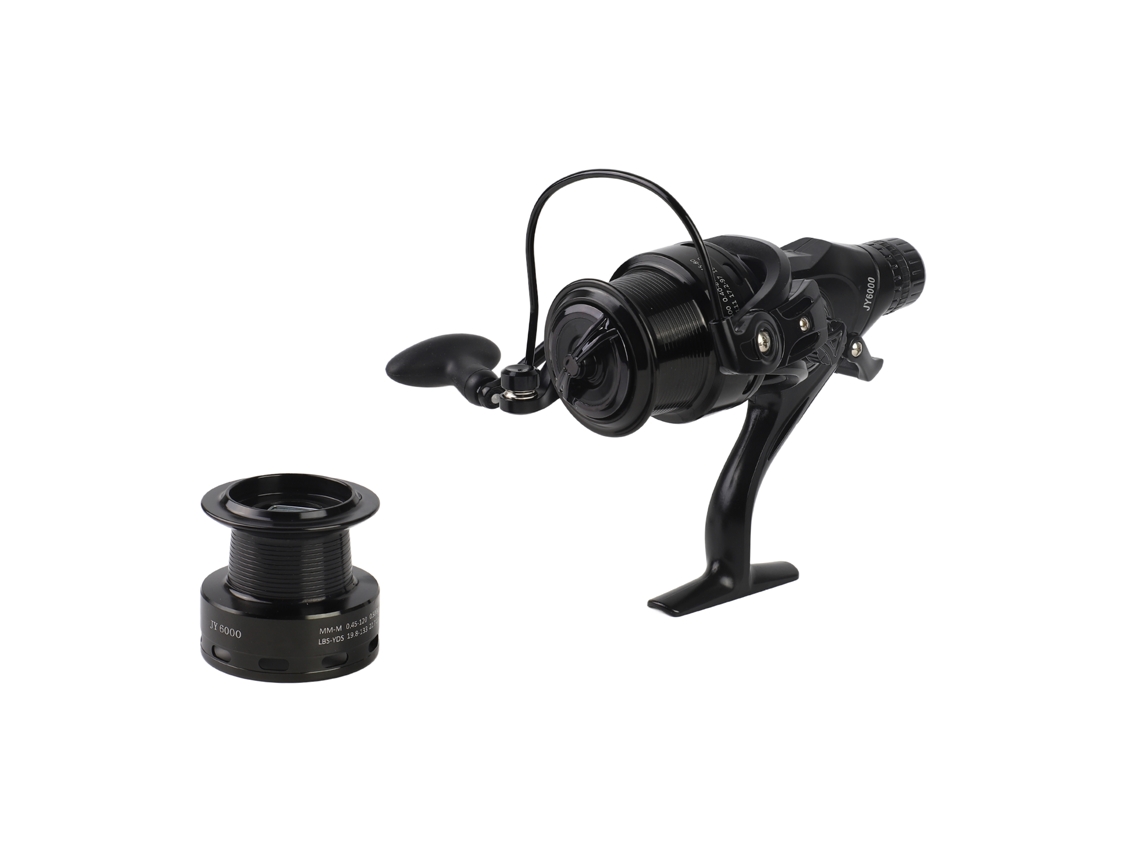Carrete De Pesca Con Sistema De Frenos Dual Y 9+1bb, Carrete Spinning Suave Con Dos Bobinas Y Mango Intercambiable