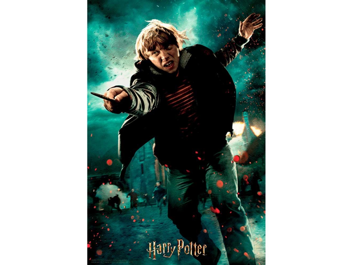 Puzzle 2D PRIME 3D Quebra-cabeça lenticular ron weasley harry potter