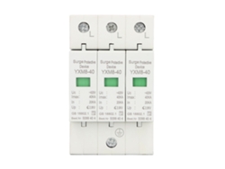 Protector de sobrecarga de 3 pines, 40 kA, 420 V - Dispositivo de protección contra sobrecargas para el hogar