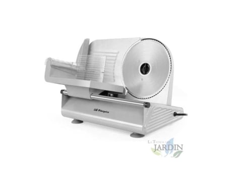 Cortafiambre SUINGA Orbegozo metálico 150 W cuchilla de Acero Inoxidable ajuste del espesor de corte