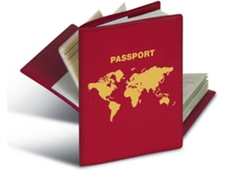 Carpeta para Pasaporte HERMA 5549 Rojo