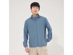 Camiseta de manga larga para hombre Yuysan con protección solar, de secado rápido, con protección UV y gorra extraíble.