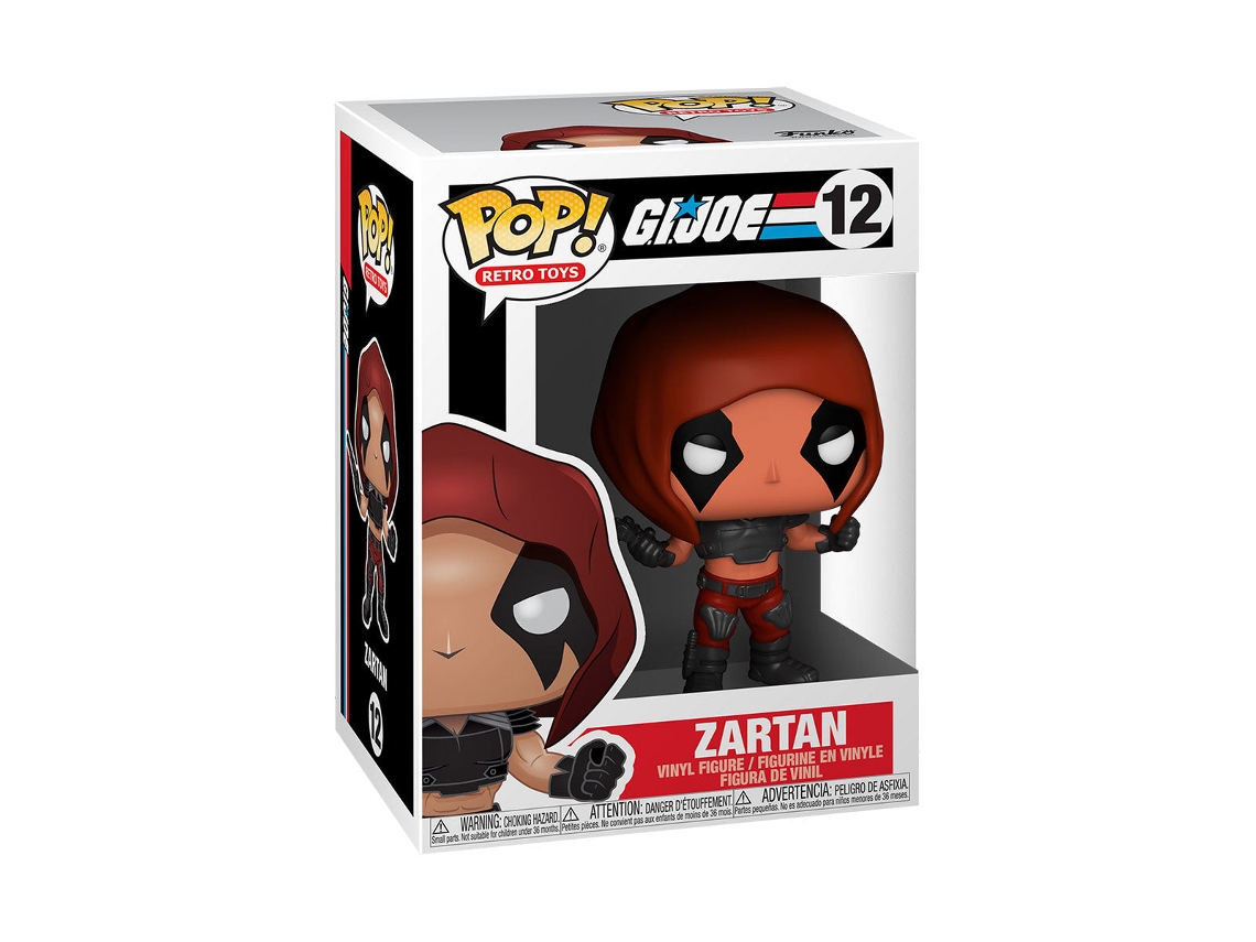 GI Joe Zartan Vinyl Figure #12 Funko NEW - We-R-Toys