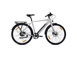 Bicicleta eléctrica urbana Flow E, transmisión automática por correa, motor Bafang de doble velocidad, batería de 36 V y 10,5 Ah, Moma Bikes