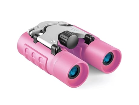 Prismáticos para niños 8X21, resistentes al agua, el mejor regalo para niños, rosa CHRONUS