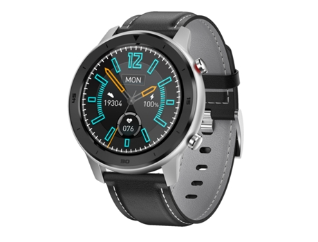 Smartwatch Fitness Tracker Impermeable Correa de reloj de pistola en blanco y negro JL-EIGHT