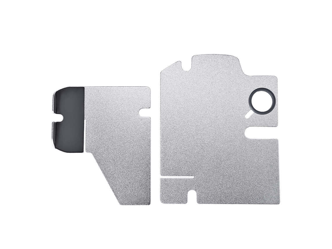 Soporte De Carga Dual De Aluminio Para Reloj, Iphone, Ipad Y Teléfono Celular Color Plateado