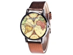 Reloj De Pulsera Analógico De Cuarzo Para Mujer Con Correa De Pu, Estilo Elegante, Regalo Ideal Para Amantes Del Café.