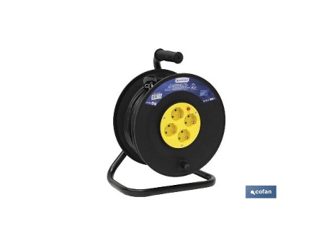 Alargador cable 4t. 50 metros (3 x 1,5mm)